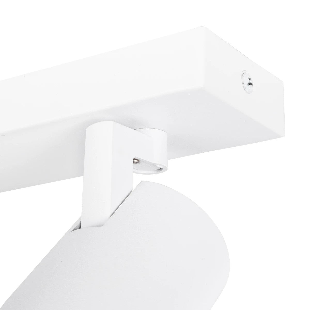kelvo® SPOTA KLV-101-0139 Μοντέρνο Κινούμενο Φωτιστικό Σποτ Οροφής με Ντουί 3 x GU10 90° AC 220-240V IP20 - Λευκό Ματ - Μ48 x Π6.2 x Υ14cm - ledmania.gr