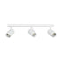 kelvo® SPOTA KLV-101-0139 Μοντέρνο Κινούμενο Φωτιστικό Σποτ Οροφής με Ντουί 3 x GU10 90° AC 220-240V IP20 - Λευκό Ματ - Μ48 x Π6.2 x Υ14cm - ledmania.gr