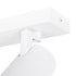 kelvo® SPOTA KLV-101-0141 Μοντέρνο Κινούμενο Φωτιστικό Σποτ Οροφής με Ντουί 4 x GU10 90° AC 220-240V IP20 - Λευκό Ματ - Μ64 x Π6 x Υ14cm - ledmania.gr