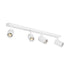 kelvo® SPOTA KLV-101-0141 Μοντέρνο Κινούμενο Φωτιστικό Σποτ Οροφής με Ντουί 4 x GU10 90° AC 220-240V IP20 - Λευκό Ματ - Μ64 x Π6 x Υ14cm - ledmania.gr