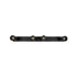 kelvo® SPOTA KLV-101-0140 Μοντέρνο Κινούμενο Φωτιστικό Σποτ Οροφής με Ντουί 4 x GU10 90° AC 220-240V IP20 - Μαύρο Ματ - Μ64 x Π6 x Υ14cm - ledmania.gr