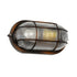 GLOBOSTAR® BOATLIGHT 61622 Vintage Φωτιστικό Καραβοχελώνα Τοίχου & Οροφής με Ντουί 1 x E27 AC 220-240V Αδιάβροχο IP65 - Χάλκινο Παλαιωμένο Εφέ Σκουριάς Ματ - Μ21 x Π10.4 x Υ9cm