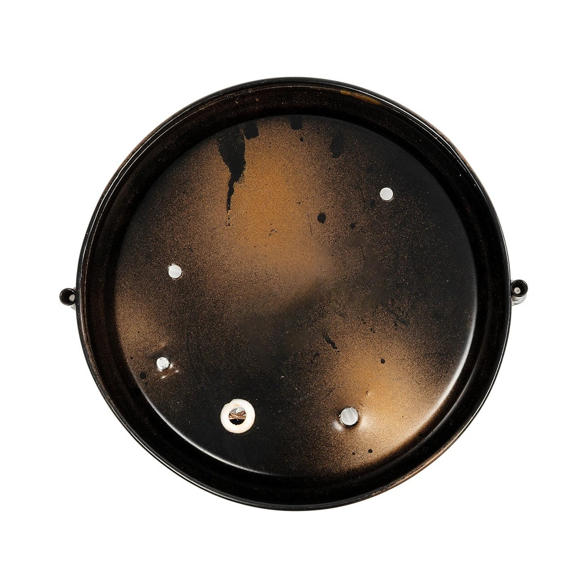GLOBOSTAR® BOATLIGHT 61623 Vintage Φωτιστικό Καραβοχελώνα Τοίχου & Οροφής με Ντουί 1 x E27 AC 220-240V Αδιάβροχο IP65 - Χάλκινο Παλαιωμένο Εφέ Σκουριάς Ματ - Μ17.5 x Π17.5 x Υ9cm - ledmania.gr