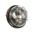 GLOBOSTAR® BOATLIGHT 61624 Vintage Φωτιστικό Καραβοχελώνα Τοίχου & Οροφής με Ντουί 2 x E27 AC 220-240V Αδιάβροχο IP65 - Χάλκινο Παλαιωμένο Εφέ Σκουριάς Ματ - Μ24 x Π24 x Υ11cm - ledmania.gr