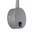 GloboStar® GOOSE 61689 Φωτιστικό Τοίχου - Απλίκα LED 3W 300lm 36° AC 220-240V IP20 - Reading Light - Θερμό Λευκό 2700K Γκρι Αλουμίνιο - Μ6.5 x Π22.5 x Υ23cm - 2 Xρόνια Εγγύηση - ledmania.gr