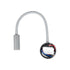 GloboStar® GOOSE 61689 Φωτιστικό Τοίχου - Απλίκα LED 3W 300lm 36° AC 220-240V IP20 - Reading Light - Θερμό Λευκό 2700K Γκρι Αλουμίνιο - Μ6.5 x Π22.5 x Υ23cm - 2 Xρόνια Εγγύηση - ledmania.gr