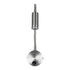 GloboStar® GOOSE 61691 Φωτιστικό Τοίχου - Απλίκα LED 3W 300lm 36° AC 220-240V IP20 - Reading Light - Θερμό Λευκό 2700K Ασημί Αλουμίνιο - Μ6.5 x Π22.5 x Υ23cm - 2 Xρόνια Εγγύηση - ledmania.gr