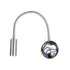 GloboStar® GOOSE 61691 Φωτιστικό Τοίχου - Απλίκα LED 3W 300lm 36° AC 220-240V IP20 - Reading Light - Θερμό Λευκό 2700K Ασημί Αλουμίνιο - Μ6.5 x Π22.5 x Υ23cm - 2 Xρόνια Εγγύηση - ledmania.gr