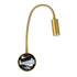 GLOBOSTAR® GOOSE 61692 Μοντέρνο Φωτιστικό Τοίχου - Απλίκα Ξενοδοχείου Reading Light LED 3W 300lm 36° AC 220-240V IP20 Θερμό Λευκό 2700K - CREE XPE Chip & TÜV SÜD Driver - Χρυσό Βούρτσας - Μ6.5 x Π15 xΥ24.5cm - 3 Χρόνια Εγγύηση - ledmania.gr