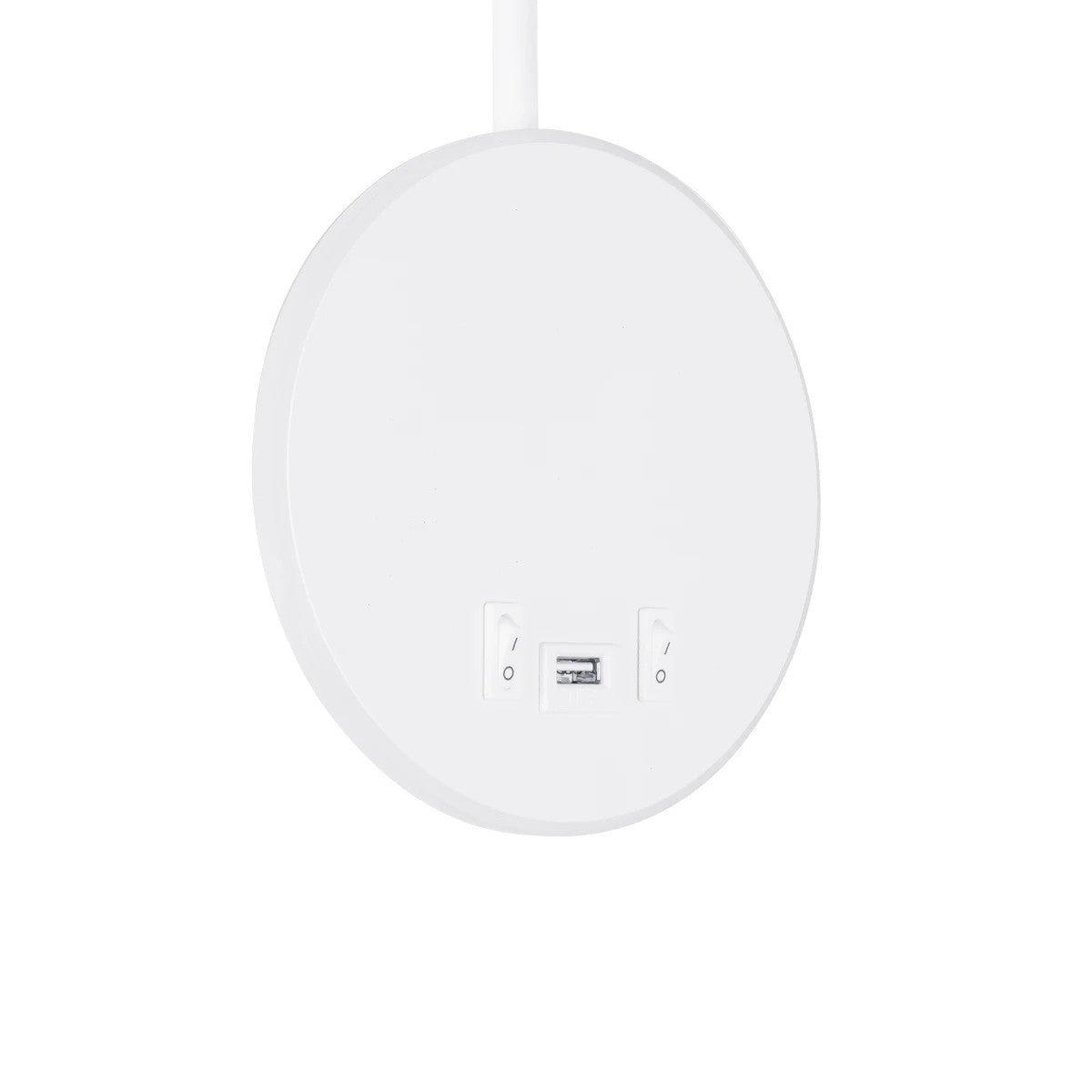 GLOBOSTAR® GOOSE 61693 Μοντέρνο Φωτιστικό Τοίχου - Απλίκα Ξενοδοχείου Reading Light με Φορτιστή USB 3A LED 6W 600lm 36° & 360° AC 220-240V IP20 Θερμό Λευκό 2700K - Bridgelux COB Chip & TÜV SÜD Driver - Λευκό Ματ - Μ15.5 x Π22.5 x Υ30cm - 3 Χρόνια Εγγύηση - ledmania.gr