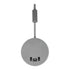 GloboStar® GOOSE 61694 Φωτιστικό Τοίχου - Απλίκα LED 6W 600lm 36° AC 220-240V IP20  - Reading Light & 360° Κρυφός Φωτισμός - Φορτιστής USB 3A - Θερμό Λευκό 2700K Γκρι Αλουμίνιο - Μ15.5 x Π22.5 x Υ30cm - 2 Xρόνια Εγγύηση - ledmania.gr