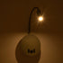 GloboStar® GOOSE 61694 Φωτιστικό Τοίχου - Απλίκα LED 6W 600lm 36° AC 220-240V IP20  - Reading Light & 360° Κρυφός Φωτισμός - Φορτιστής USB 3A - Θερμό Λευκό 2700K Γκρι Αλουμίνιο - Μ15.5 x Π22.5 x Υ30cm - 2 Xρόνια Εγγύηση - ledmania.gr