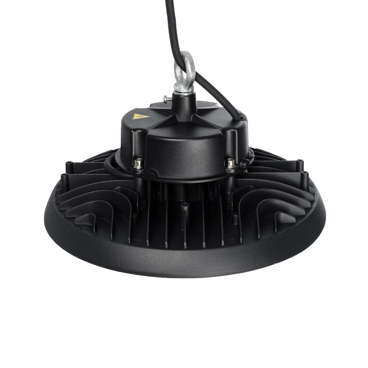 GLOBOSTAR® INDUSTRY 61705 Βιομηχανικό Φωτιστικό Καμπάνα High Bay UFO Τεχνολογίας Smart Group Linkable Control System 2.4Ghz με Αισθητήρα Κίνησης Microwave LED 150W 22500lm SDCM<5 90° AC 85-265V Αδιάβροχο IP65 IK08 Μαύρο Χυτό Αλουμίνιο - Φυσικό Λευκό 50... - ledmania.gr
