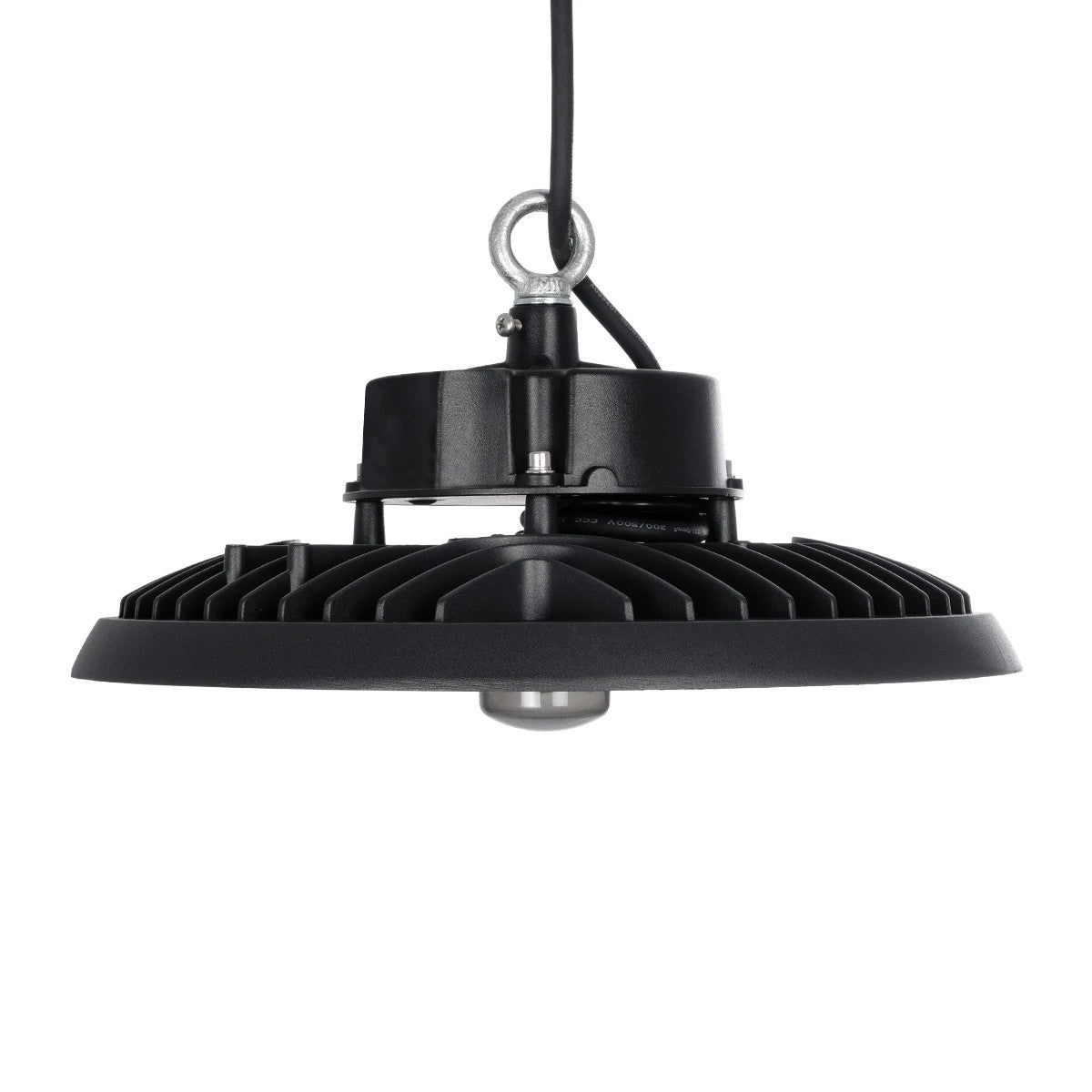 GLOBOSTAR® INDUSTRY 61706 Βιομηχανικό Φωτιστικό Καμπάνα High Bay UFO Τεχνολογίας Smart Group Linkable Control System 2.4Ghz με Αισθητήρα Κίνησης Microwave LED 200W 30000lm SDCM<5 90° AC 85-265V Αδιάβροχο IP65 IK08 Μαύρο Χυτό Αλουμίνιο - Φυσικό Λευκό 50... - ledmania.gr