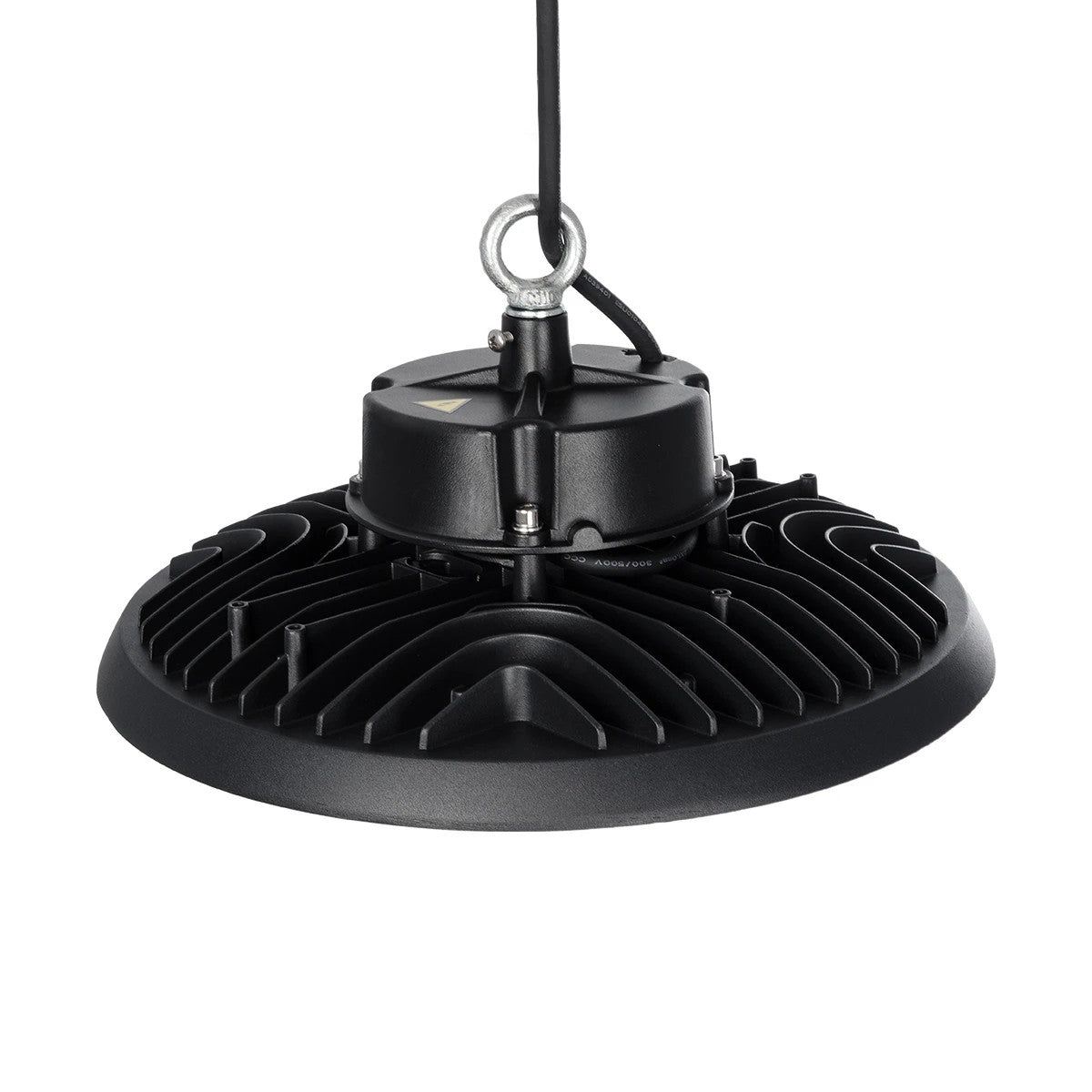 GLOBOSTAR® INDUSTRY 61706 Βιομηχανικό Φωτιστικό Καμπάνα High Bay UFO Τεχνολογίας Smart Group Linkable Control System 2.4Ghz με Αισθητήρα Κίνησης Microwave LED 200W 30000lm SDCM<5 90° AC 85-265V Αδιάβροχο IP65 IK08 Μαύρο Χυτό Αλουμίνιο - Φυσικό Λευκό 50... - ledmania.gr