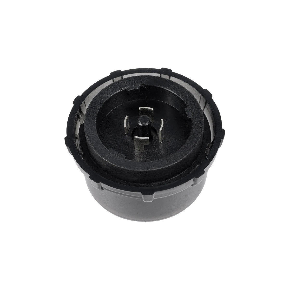 GLOBOSTAR® INDUSTRY-CAP 61707 Κάλυμμα με Zhaga Socket για τα Βιομηχανικά Φωτιστικά Καμπάνες High Bay UFO Τεχνολογίας Smart Group Linkable Control System 2.4Ghz Αδιάβροχο IP65 Μαύρο Πλαστικό ABS - Μ5 x Π5 x Υ3.5cm - ledmania.gr