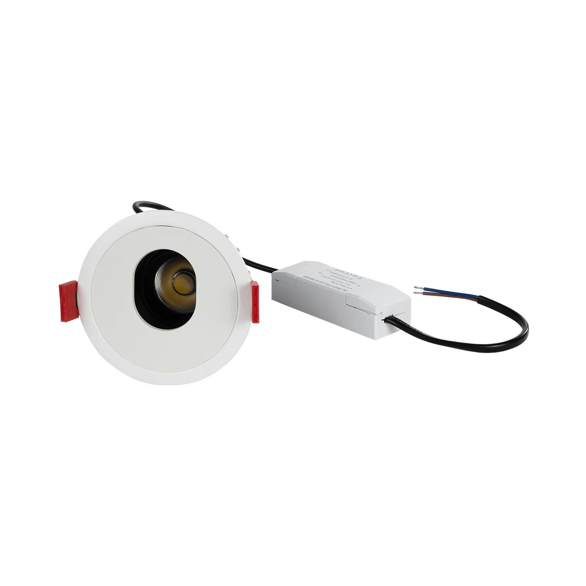 kelvo® ASYMMETRICAL KLV-101-0133 Χωνευτό Downlight Σποτ LED 7W 875lm 15°x30° AC 220-240V IP20 Φυσικό Λευκό 4500K - Bridgelux COB Chip & TÜV SÜD Driver - Λευκό Ματ - Μ8.3 x Π8.3 x Υ8.16cm / Q7.3cm - 5 Χρόνια Εγγύηση - ledmania.gr