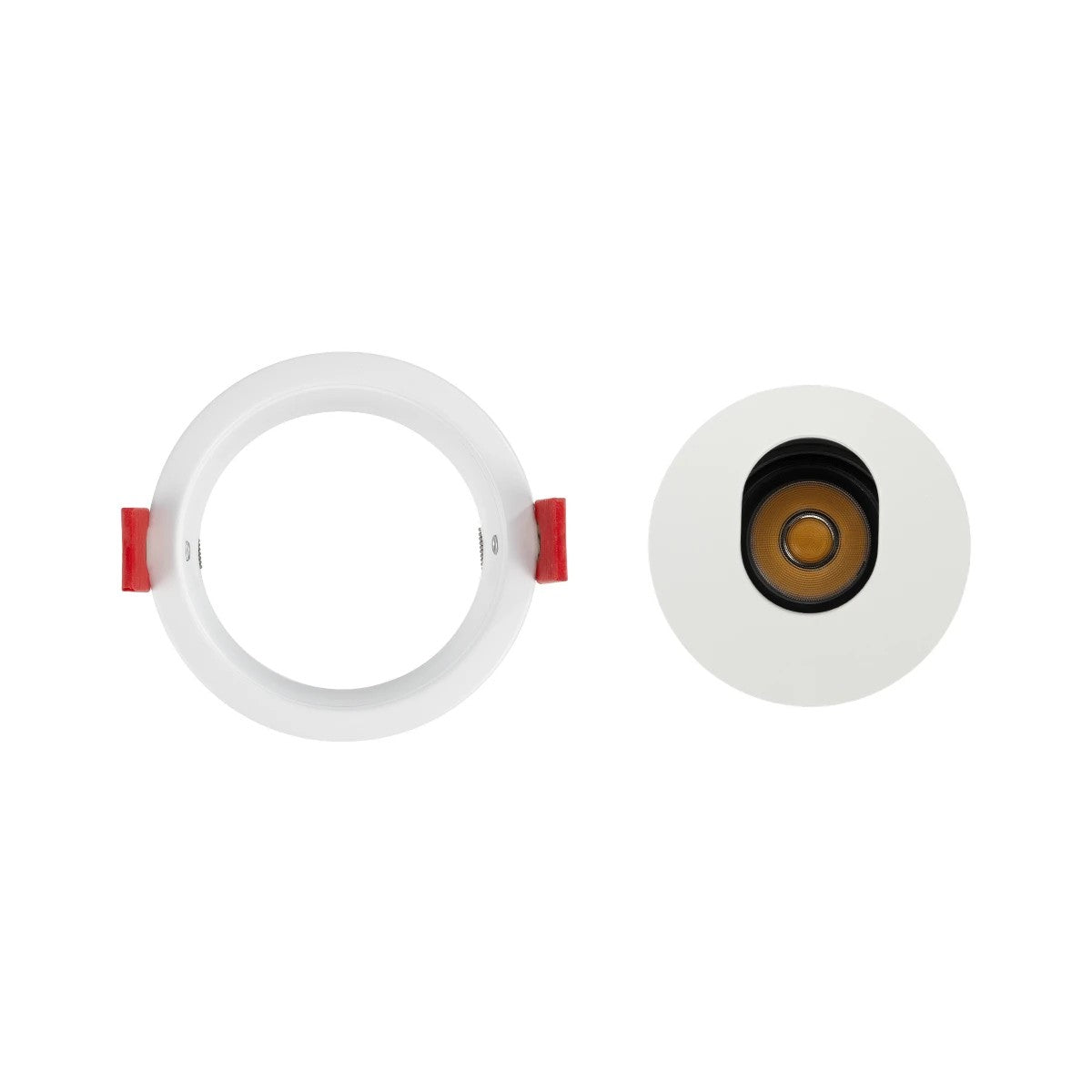 kelvo® ASYMMETRICAL KLV-101-0131 Χωνευτό Downlight Σποτ LED 7W 840lm 15°x30° AC 220-240V IP20 Θερμό Λευκό 2700K - Bridgelux COB Chip & TÜV SÜD Driver - Λευκό Ματ - Μ8.3 x Π8.3 x Υ8.16cm / Q7.3cm - 5 Χρόνια Εγγύηση - ledmania.gr