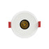 kelvo® PINADO KLV-101-0129 Χωνευτό Downlight Σποτ LED 7W 875lm 15° AC 220-240V IP20 Φυσικό Λευκό 4500K - Bridgelux COB Chip & TÜV SÜD Driver - Λευκό Ματ - Μ8.3 x Π8.3 x Υ8.16cm / Q7.3cm - 5 Χρόνια Εγγύηση - ledmania.gr