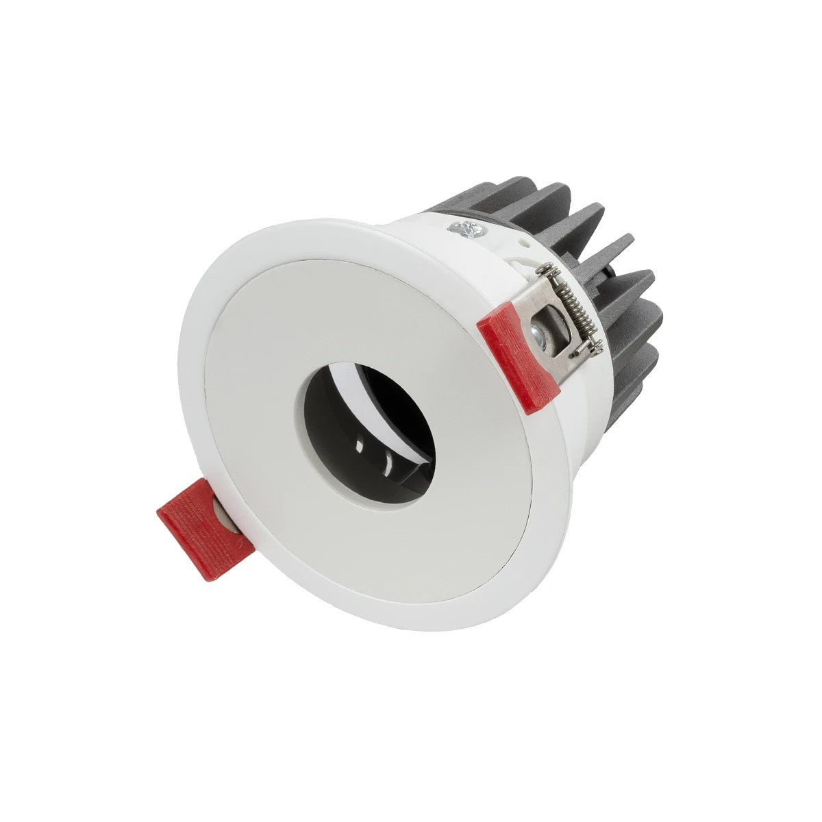 kelvo® PINADO KLV-101-0127 Χωνευτό Downlight Σποτ LED 7W 840lm 15° AC 220-240V IP20 Θερμό Λευκό 2700K - Bridgelux COB Chip & TÜV SÜD Driver - Λευκό Ματ - Μ8.3 x Π8.3 x Υ8.16cm / Q7.3cm - 5 Χρόνια Εγγύηση - ledmania.gr