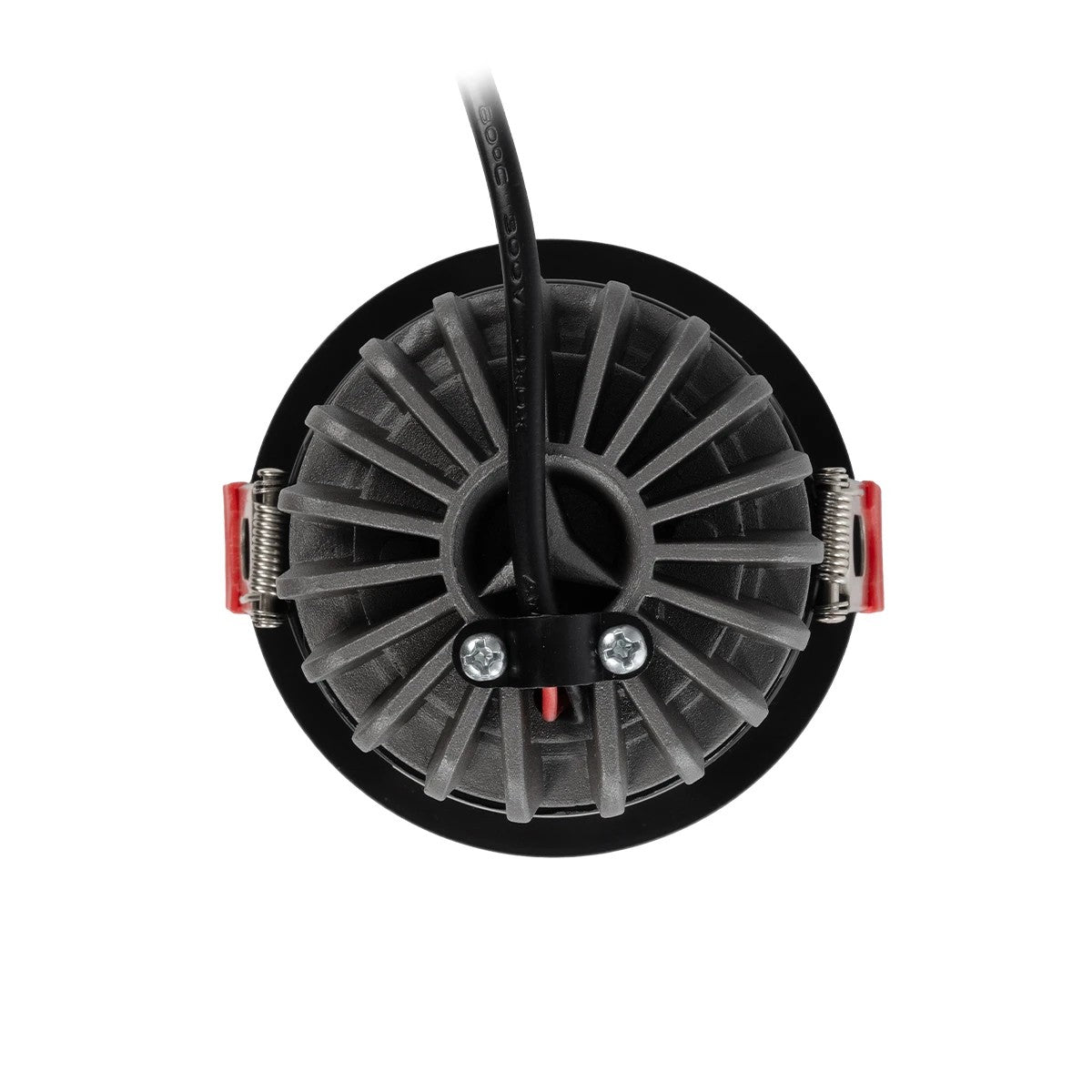 kelvo® PINADO KLV-101-0128 Χωνευτό Downlight Σποτ LED 7W 875lm 15° AC 220-240V IP20 Φυσικό Λευκό 4500K - Bridgelux COB Chip & TÜV SÜD Driver - Μαύρο Ματ - Μ8.3 x Π8.3 x Υ8.16cm / Q7.3cm - 5 Χρόνια Εγγύηση - ledmania.gr