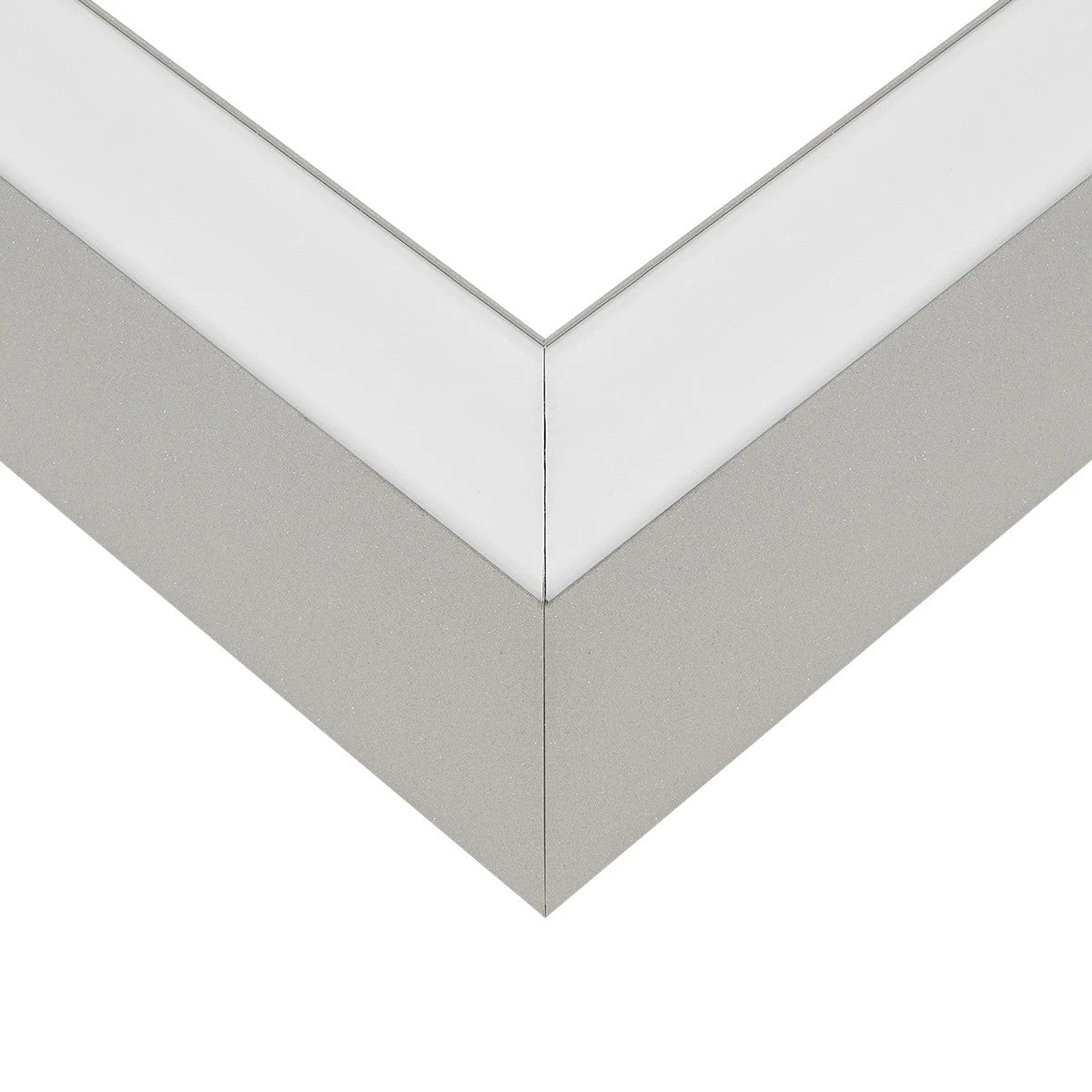 GLOBOSTAR® ALP-CORNER-SIDE90 LUMILINE 61768 Επιφανειακό / Κρεμαστό Προφίλ Αλουμινίου Γωνία με Λευκό Γαλακτερό Πατητό Κάλυμμα για Ταινίες LED IP20 - Γκρι Ανθρακί Ματ - Μ30 x Π3.5 x Υ7cm - ledmania.gr
