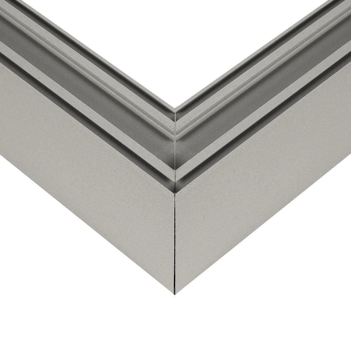 GLOBOSTAR® ALP-CORNER-SIDE90 LUMILINE 61768 Επιφανειακό / Κρεμαστό Προφίλ Αλουμινίου Γωνία με Λευκό Γαλακτερό Πατητό Κάλυμμα για Ταινίες LED IP20 - Γκρι Ανθρακί Ματ - Μ30 x Π3.5 x Υ7cm - ledmania.gr