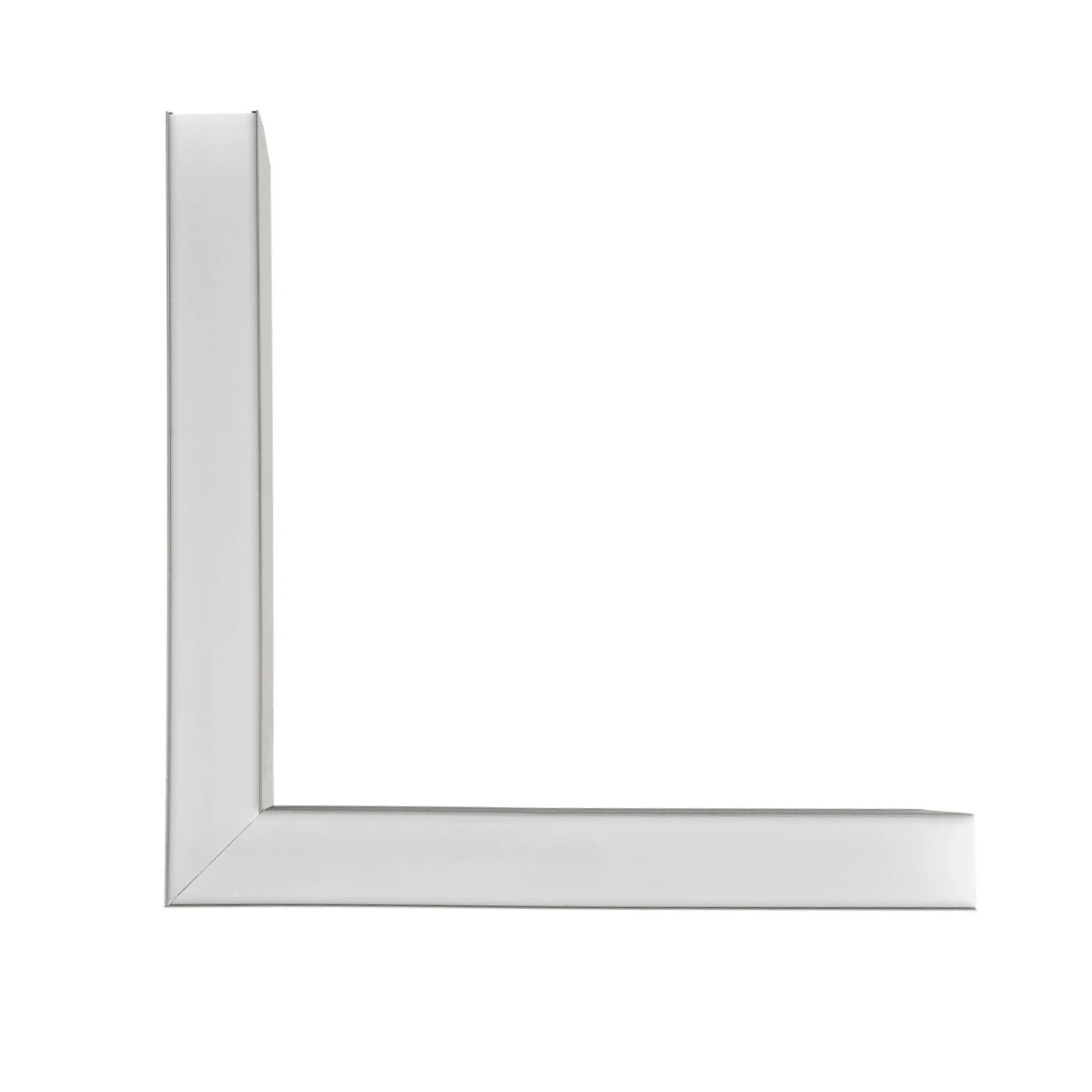 GLOBOSTAR® ALP-CORNER-SIDE90 LUMILINE 61768 Επιφανειακό / Κρεμαστό Προφίλ Αλουμινίου Γωνία με Λευκό Γαλακτερό Πατητό Κάλυμμα για Ταινίες LED IP20 - Γκρι Ανθρακί Ματ - Μ30 x Π3.5 x Υ7cm - ledmania.gr