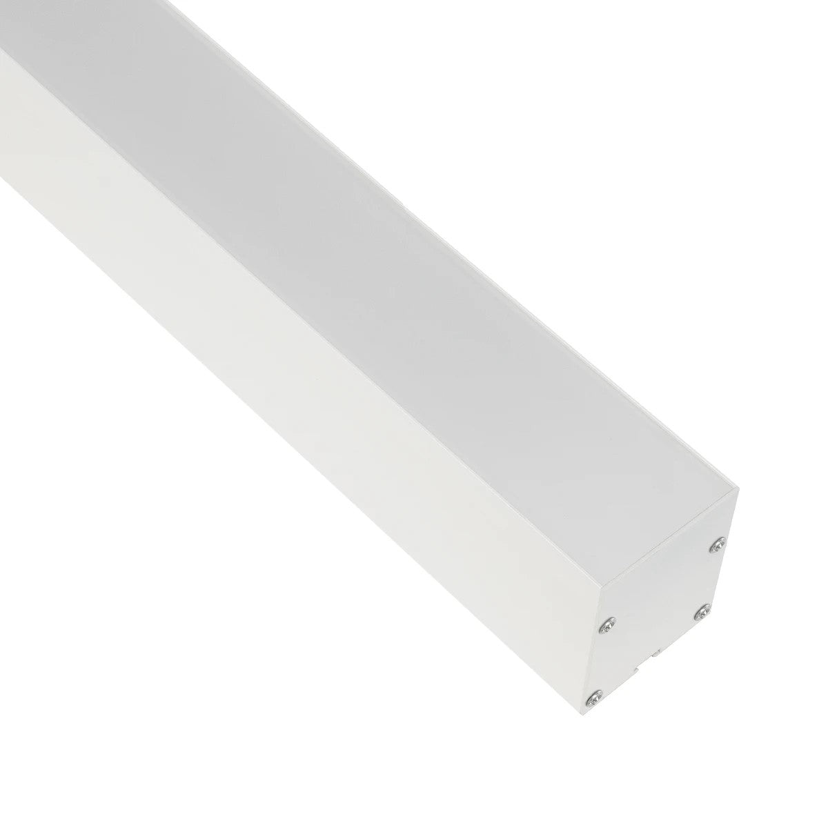 GLOBOSTAR® ALP-LINEAR BRIGHTRAIL 61774-3M Επιφανειακό / Κρεμαστό / Επιτοίχιο Προφίλ Αλουμινίου με Λευκό Γαλακτερό Πατητό Κάλυμμα για Ταινίες LED IP20 - Λευκό Ματ - Μ300 x Π5 x Υ7.5cm - ledmania.gr