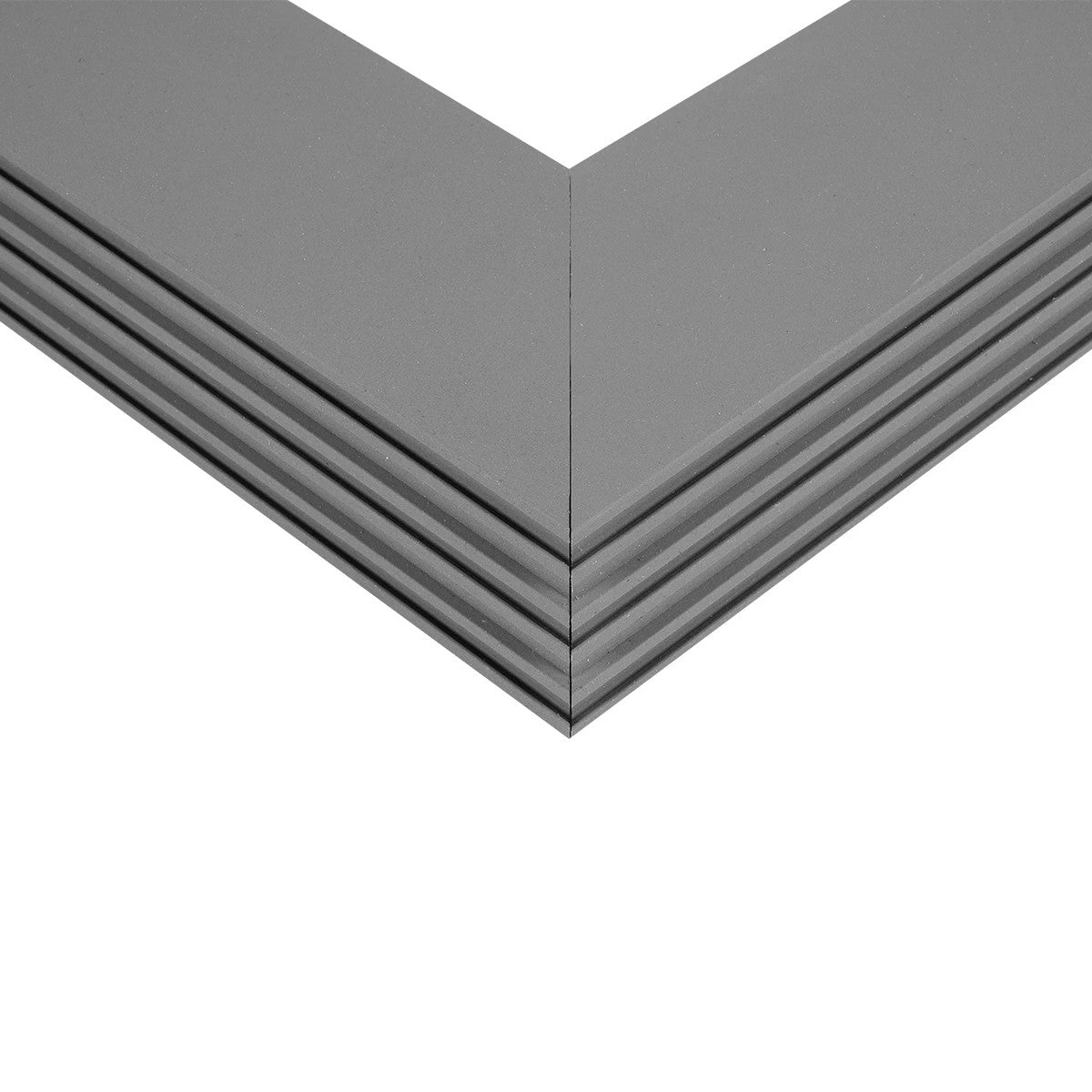 GLOBOSTAR® ALP-CORNER-IN90 BRIGHTRAIL 61782 Επιφανειακό / Κρεμαστό Προφίλ Αλουμινίου Γωνία με Λευκό Γαλακτερό Πατητό Κάλυμμα για Ταινίες LED IP20 - Γκρι Ανθρακί Ματ - Μ30 x Π5 x Υ7.5cm - ledmania.gr