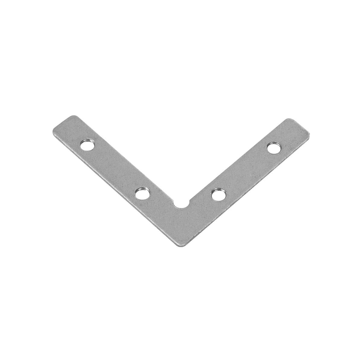 GLOBOSTAR® LUMILINE 61783 Σύνδεσμος Γ Επέκτασης Προφίλ Αλουμινίου - Ασημί - Μ4.6 x Π0.8 x Υ4.6cm - ledmania.gr