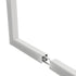 GLOBOSTAR® ALP-CORNER-SIDE90 RECESSA 61788 Χωνευτό Προφίλ Αλουμινίου Γωνία με Λευκό Γαλακτερό Πατητό Κάλυμμα για Ταινίες LED IP20 - Λευκό Ματ - Μ30 x Π3.5 x Υ4cm - ledmania.gr