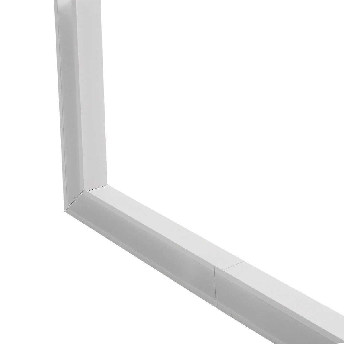 GLOBOSTAR® ALP-CORNER-SIDE90 RECESSA 61788 Χωνευτό Προφίλ Αλουμινίου Γωνία με Λευκό Γαλακτερό Πατητό Κάλυμμα για Ταινίες LED IP20 - Λευκό Ματ - Μ30 x Π3.5 x Υ4cm - ledmania.gr