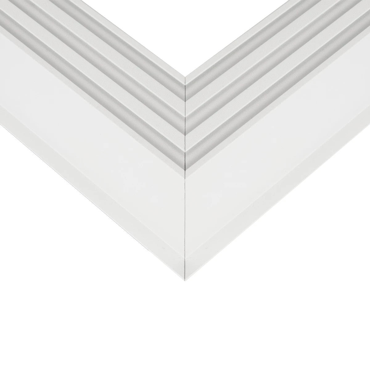GLOBOSTAR® ALP-CORNER-SIDE90 RECESSA 61788 Χωνευτό Προφίλ Αλουμινίου Γωνία με Λευκό Γαλακτερό Πατητό Κάλυμμα για Ταινίες LED IP20 - Λευκό Ματ - Μ30 x Π3.5 x Υ4cm - ledmania.gr