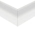 GLOBOSTAR® ALP-CORNER-SIDE90 RECESSA 61788 Χωνευτό Προφίλ Αλουμινίου Γωνία με Λευκό Γαλακτερό Πατητό Κάλυμμα για Ταινίες LED IP20 - Λευκό Ματ - Μ30 x Π3.5 x Υ4cm - ledmania.gr