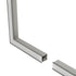 GLOBOSTAR® ALP-CORNER-SIDE90 RECESSA 61790 Χωνευτό Προφίλ Αλουμινίου Γωνία με Λευκό Γαλακτερό Πατητό Κάλυμμα για Ταινίες LED IP20 - Γκρι Ανθρακί Ματ - Μ30 x Π3.5 x Υ4cm - ledmania.gr