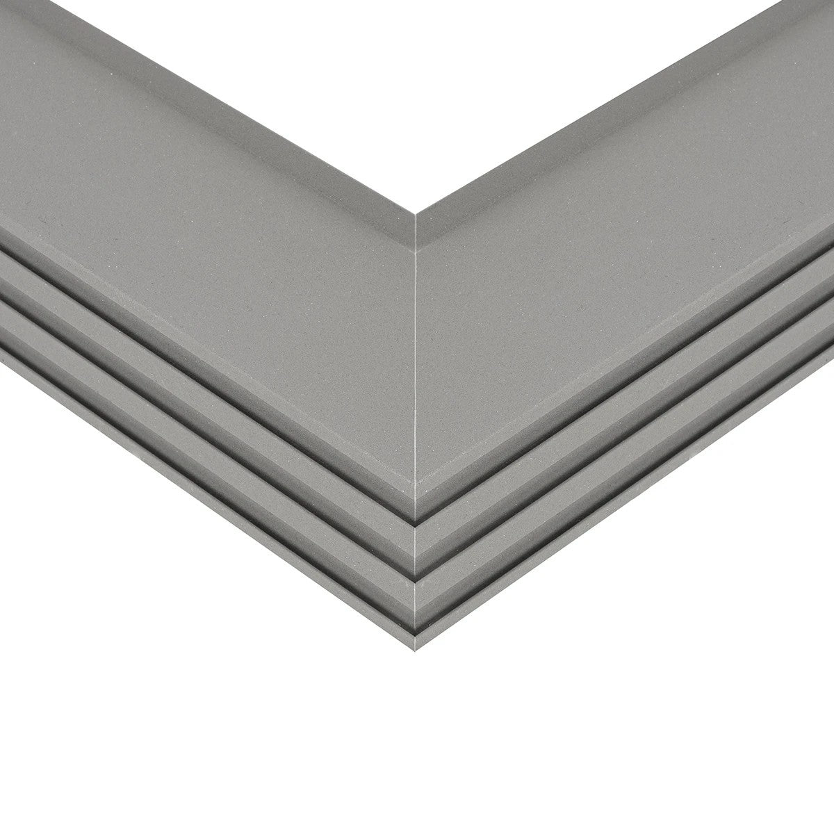 GLOBOSTAR® ALP-CORNER-IN90 RECESSA 61793 Χωνευτό Προφίλ Αλουμινίου Γωνία με Λευκό Γαλακτερό Πατητό Κάλυμμα για Ταινίες LED IP20 - Γκρι Ανθρακί Ματ - Μ30 x Π3.5 x Υ4cm - ledmania.gr