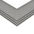 GLOBOSTAR® ALP-CORNER-IN90 RECESSA 61793 Χωνευτό Προφίλ Αλουμινίου Γωνία με Λευκό Γαλακτερό Πατητό Κάλυμμα για Ταινίες LED IP20 - Γκρι Ανθρακί Ματ - Μ30 x Π3.5 x Υ4cm - ledmania.gr