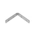 GLOBOSTAR® BRIGHTRAIL 61795 Σύνδεσμος Γ Επέκτασης Προφίλ Αλουμινίου - Ασημί - Μ4.8 x Π1 x Υ4.8cm - ledmania.gr