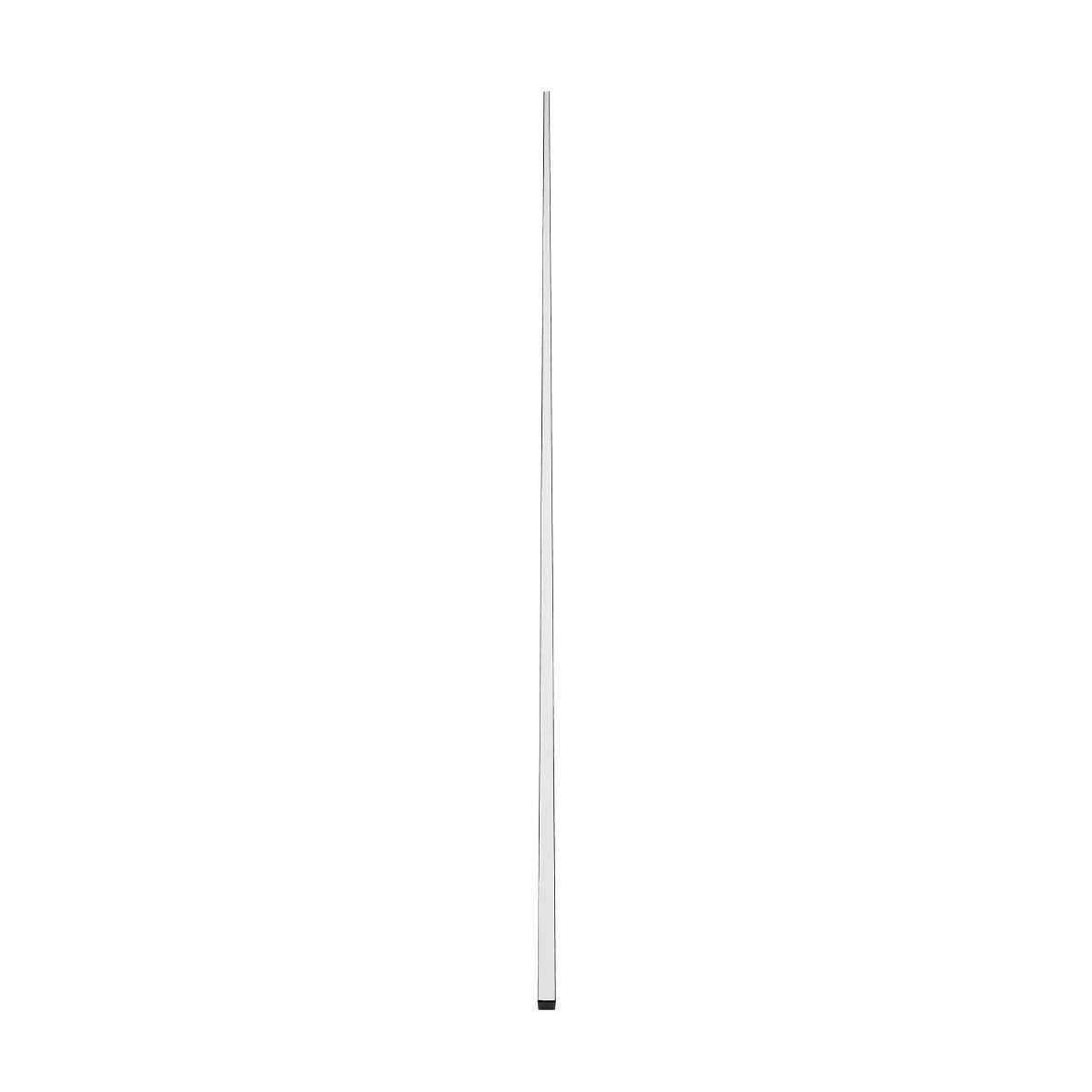 GLOBOSTAR® ALP-LINEAR GLOWTRACK 61797-3M Επιφανειακό Προφίλ Αλουμινίου με Λευκό Γαλακτερό Πατητό Κάλυμμα για Ταινίες LED IP20 - Μαύρο Ματ - Μ300 x Π2 x Υ2cm - Πακέτο 5 Τεμαχίων - ledmania.gr