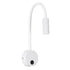 GLOBOSTAR® GOOSE 61688 Μοντέρνο Φωτιστικό Τοίχου - Απλίκα Ξενοδοχείου Reading Light LED 3W 300lm 36° AC 220-240V IP20 Θερμό Λευκό 2700K - CREE XPE Chip & TÜV SÜD Driver - Λευκό Ματ - Μ6.5 x Π15 x Υ24.5cm - 3 Χρόνια Εγγύηση - ledmania.gr