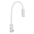 GLOBOSTAR® GOOSE 61688 Μοντέρνο Φωτιστικό Τοίχου - Απλίκα Ξενοδοχείου Reading Light LED 3W 300lm 36° AC 220-240V IP20 Θερμό Λευκό 2700K - CREE XPE Chip & TÜV SÜD Driver - Λευκό Ματ - Μ6.5 x Π15 x Υ24.5cm - 3 Χρόνια Εγγύηση - ledmania.gr