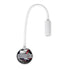GLOBOSTAR® GOOSE 61688 Μοντέρνο Φωτιστικό Τοίχου - Απλίκα Ξενοδοχείου Reading Light LED 3W 300lm 36° AC 220-240V IP20 Θερμό Λευκό 2700K - CREE XPE Chip & TÜV SÜD Driver - Λευκό Ματ - Μ6.5 x Π15 x Υ24.5cm - 3 Χρόνια Εγγύηση - ledmania.gr