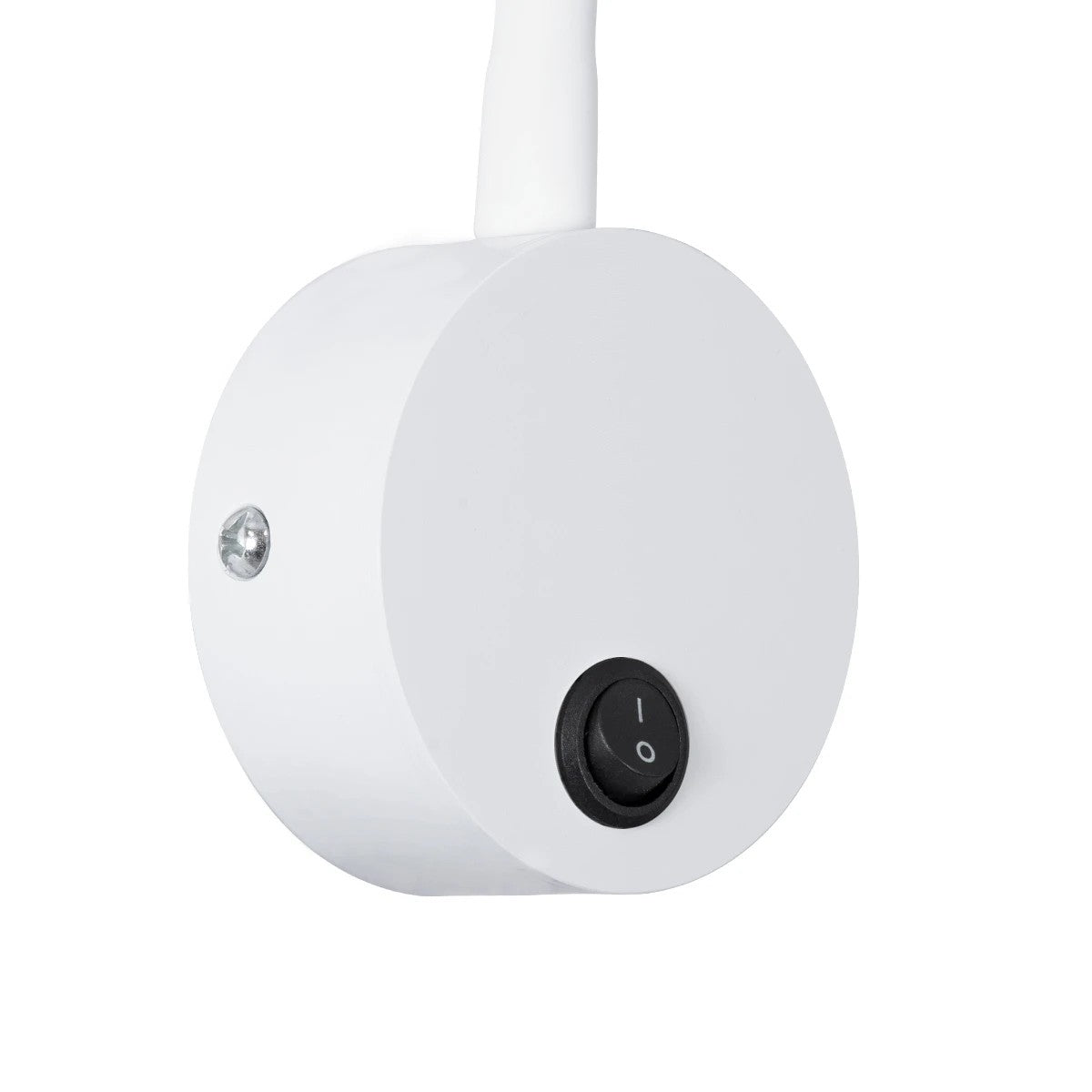 GLOBOSTAR® GOOSE 61688 Μοντέρνο Φωτιστικό Τοίχου - Απλίκα Ξενοδοχείου Reading Light LED 3W 300lm 36° AC 220-240V IP20 Θερμό Λευκό 2700K - CREE XPE Chip & TÜV SÜD Driver - Λευκό Ματ - Μ6.5 x Π15 x Υ24.5cm - 3 Χρόνια Εγγύηση - ledmania.gr
