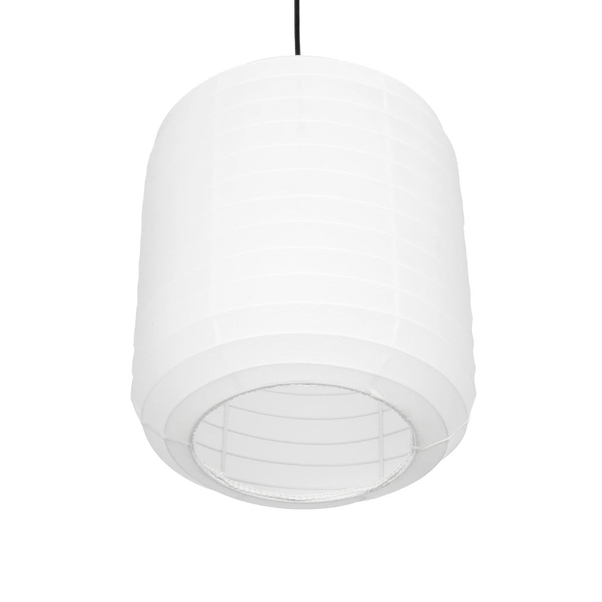 GLOBOSTAR® ROMINA 62000 Μοντέρνο Κρεμαστό Φωτιστικό Οροφής με Ντουί 1 x E27 AC 220-240V IP20 - Λευκό - Μ30 x Π30 x Υ35cm - ledmania.gr