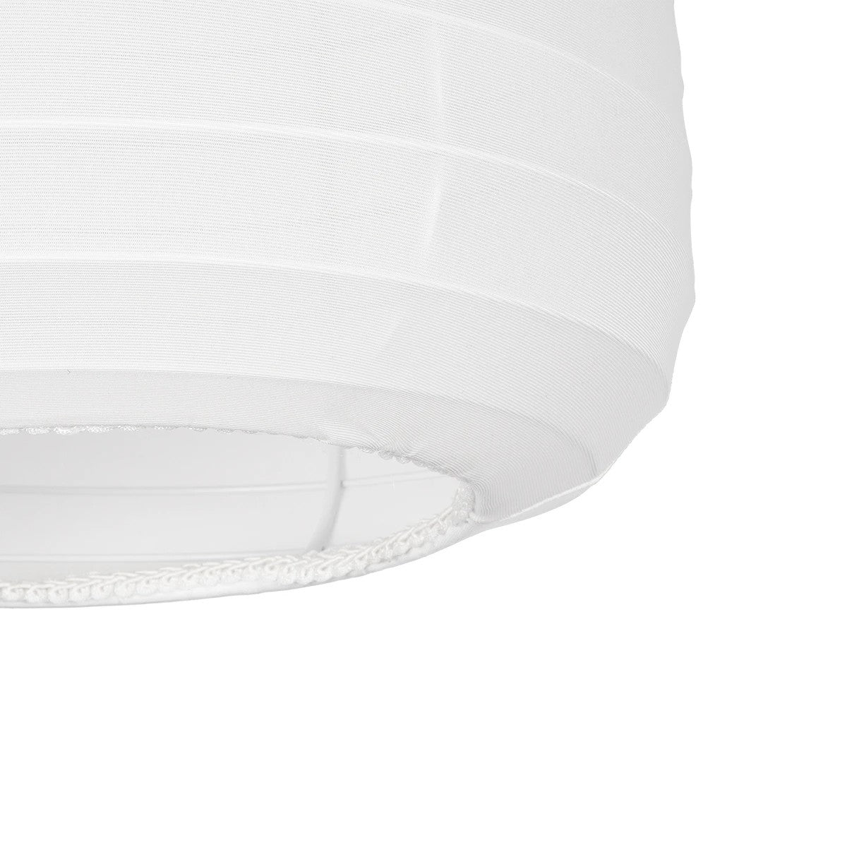GLOBOSTAR® ROMINA 62000 Μοντέρνο Κρεμαστό Φωτιστικό Οροφής με Ντουί 1 x E27 AC 220-240V IP20 - Λευκό - Μ30 x Π30 x Υ35cm - ledmania.gr