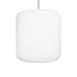 GLOBOSTAR® ROMINA 62001 Μοντέρνο Κρεμαστό Φωτιστικό Οροφής με Ντουί 1 x E27 AC 220-240V IP20 - Λευκό - Μ60 x Π60 x Υ65cm - ledmania.gr
