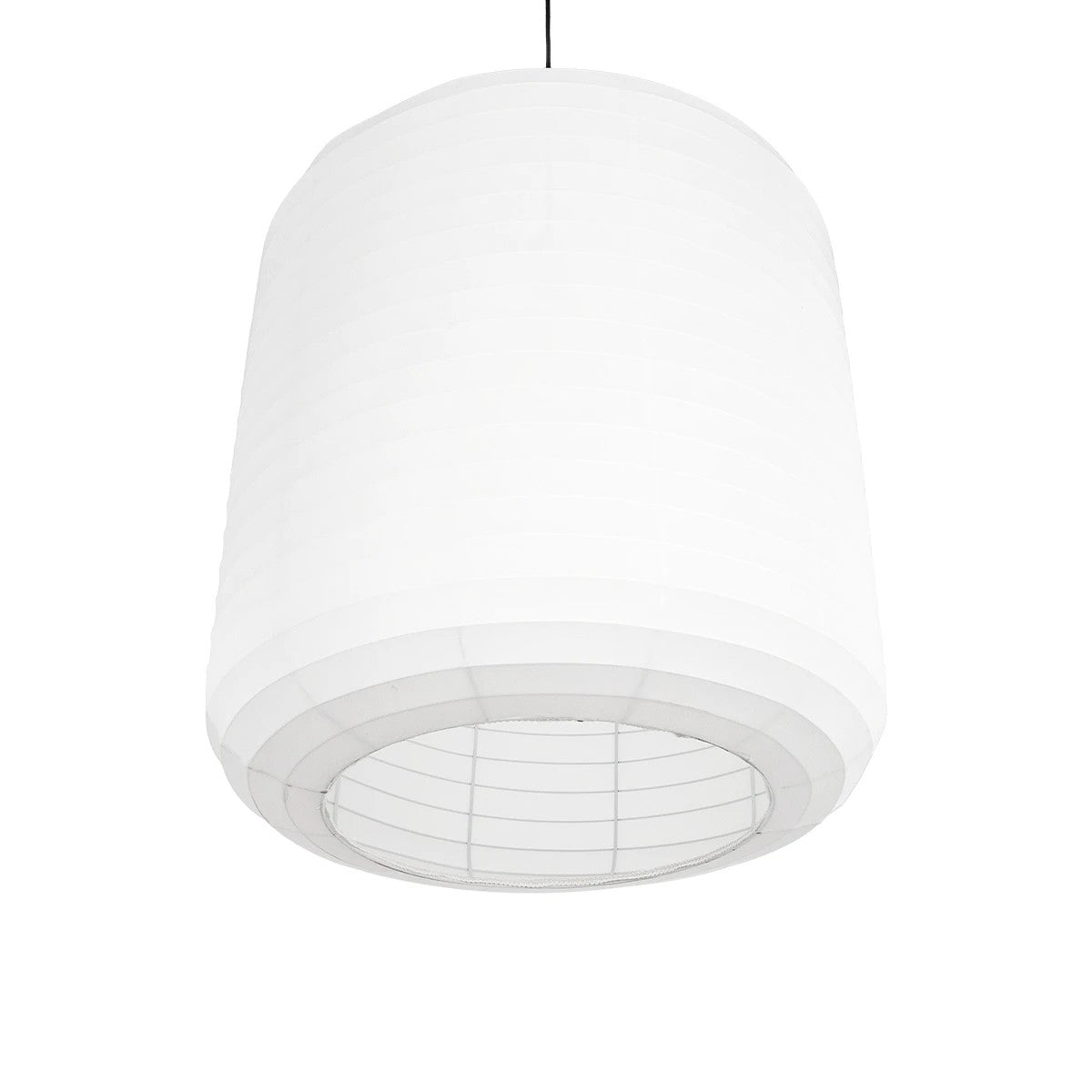 GLOBOSTAR® ROMINA 62001 Μοντέρνο Κρεμαστό Φωτιστικό Οροφής με Ντουί 1 x E27 AC 220-240V IP20 - Λευκό - Μ60 x Π60 x Υ65cm - ledmania.gr