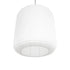 GLOBOSTAR® ROMINA 62001 Μοντέρνο Κρεμαστό Φωτιστικό Οροφής με Ντουί 1 x E27 AC 220-240V IP20 - Λευκό - Μ60 x Π60 x Υ65cm - ledmania.gr