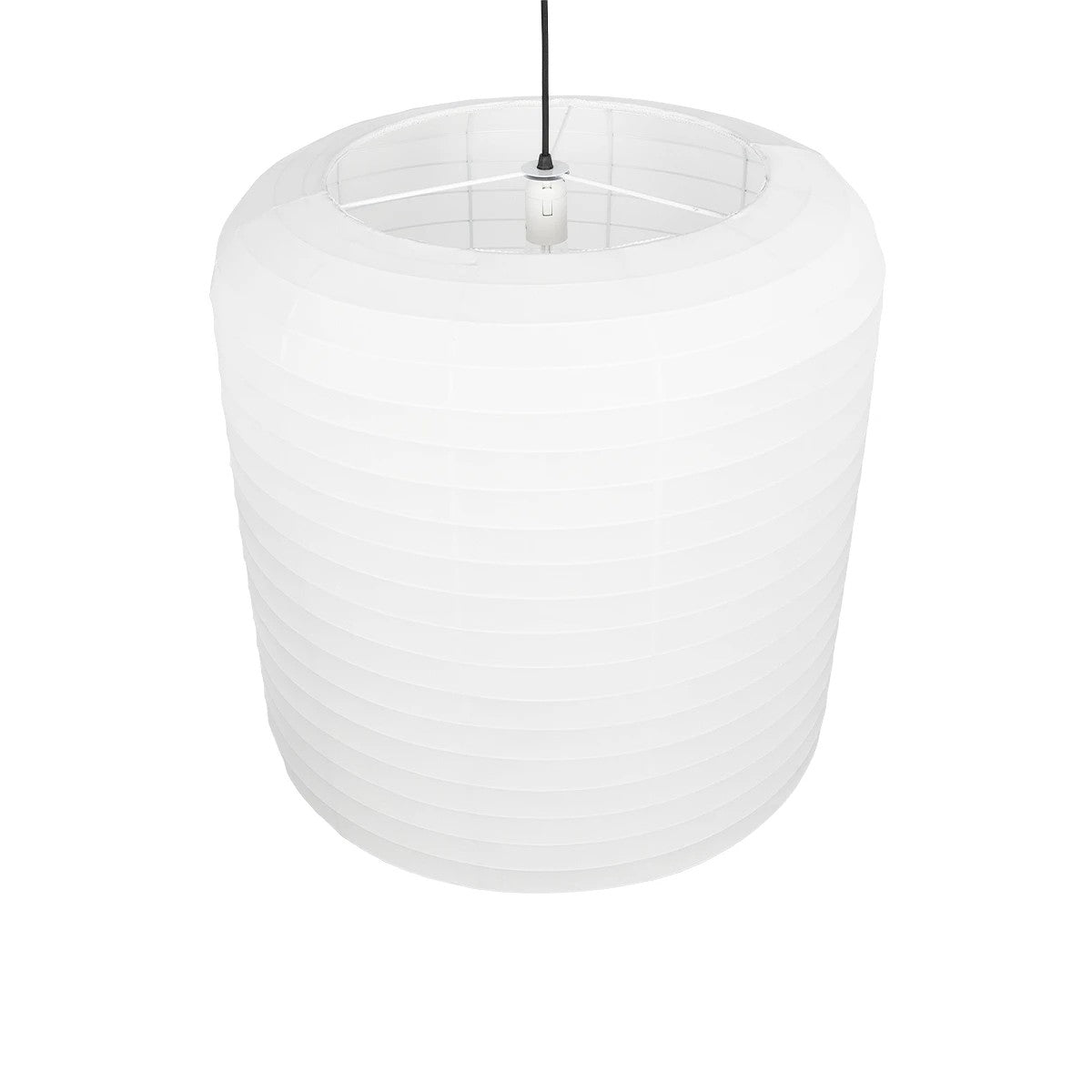 GLOBOSTAR® ROMINA 62001 Μοντέρνο Κρεμαστό Φωτιστικό Οροφής με Ντουί 1 x E27 AC 220-240V IP20 - Λευκό - Μ60 x Π60 x Υ65cm - ledmania.gr